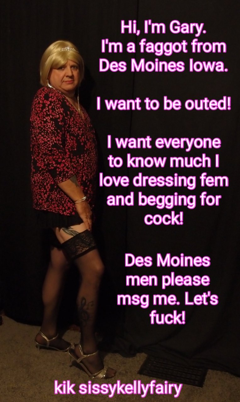 Sissy Kelly wants the whole world  to know that she is a cockloving Faggot - kik: sissykellyfairy - #L8wVbHVH